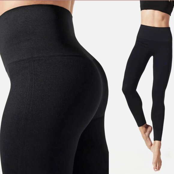 BLANQI Everyday Hipster Postpartum Support Leggings Black Size M - Picture 3 of 6